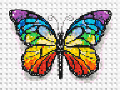 Pop Art: Butterfly 4x3 large
