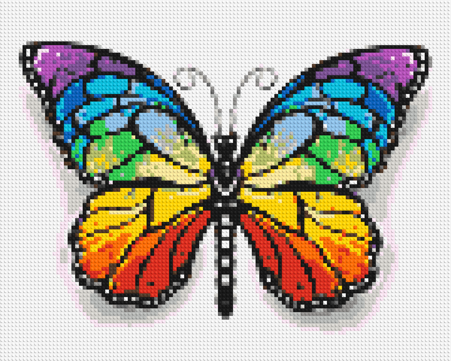 Pop Art: Butterfly 5x4 large