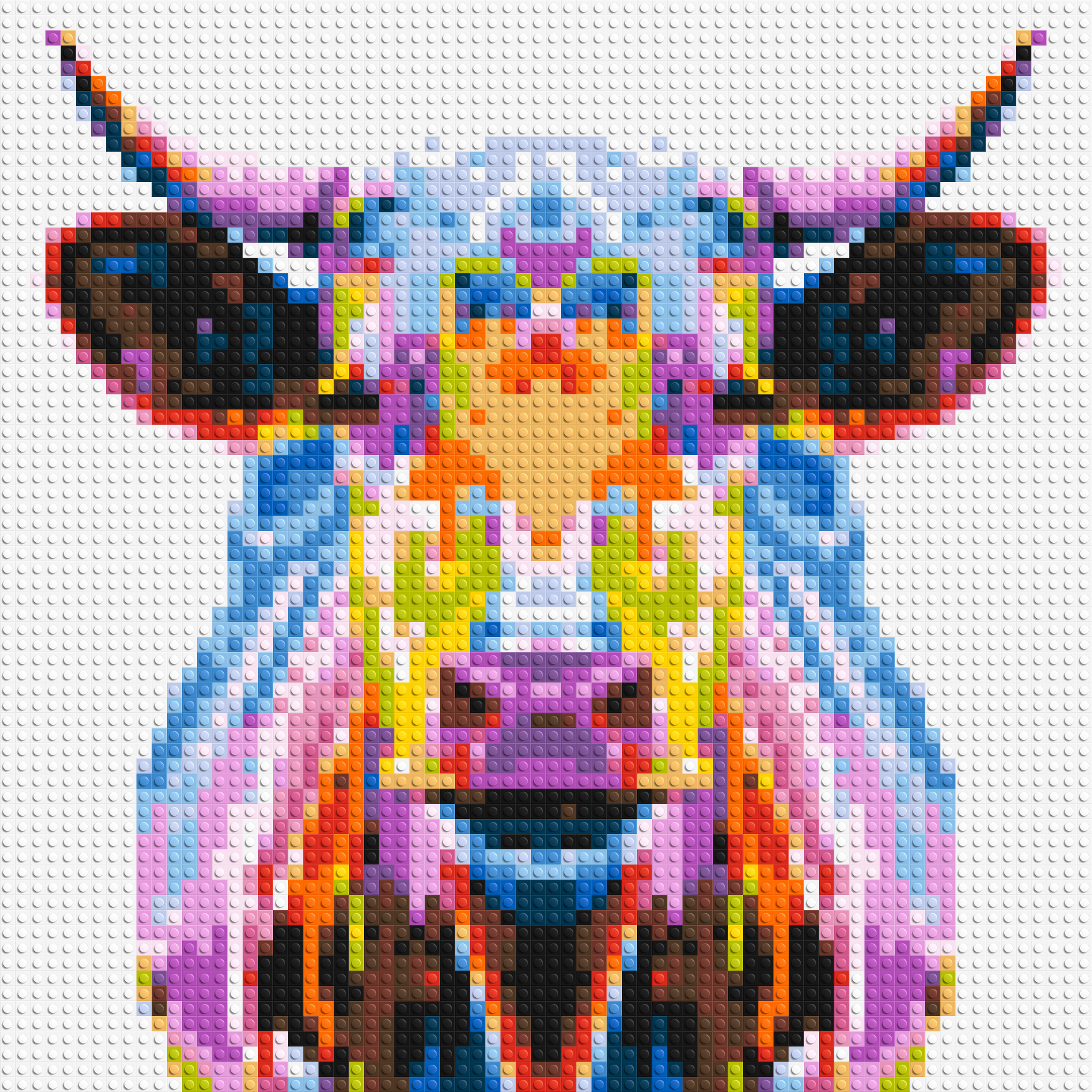 Pop Art: Bull 3x3 large