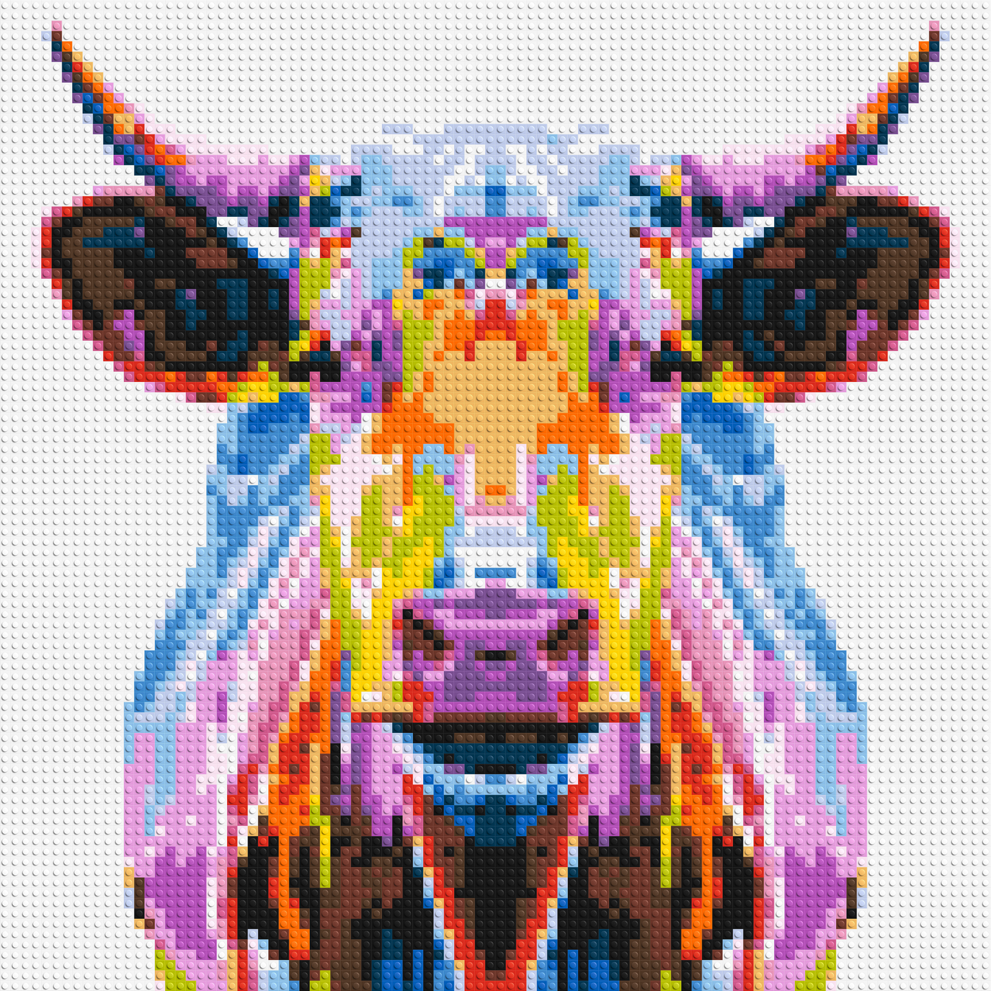 Pop Art: Bull 4x4 large
