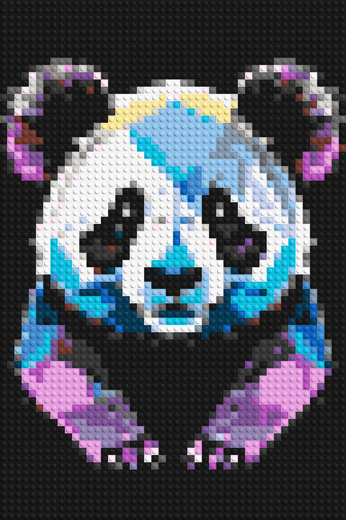Pop Art: Panda 2x3 large