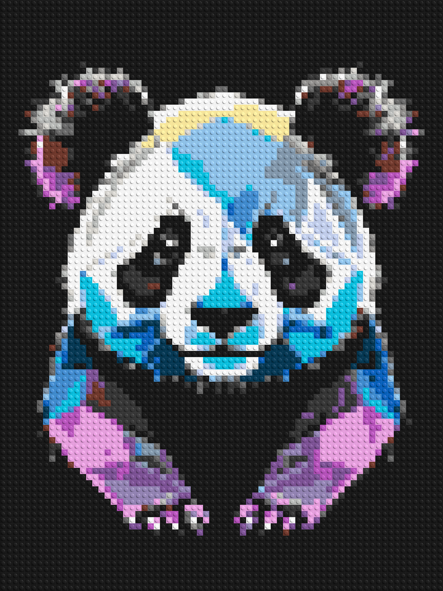 Pop Art: Panda 3x4 large