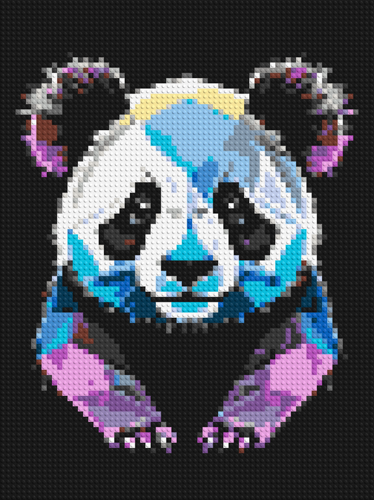 Pop Art: Panda 3x4 large