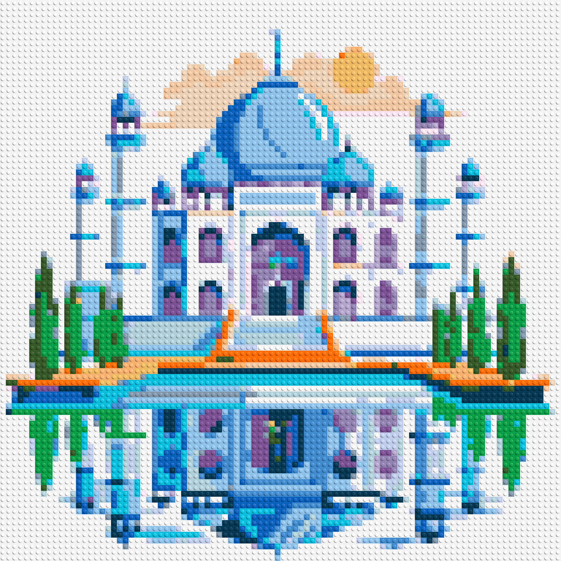 Taj Mahal Art 4x4 large
