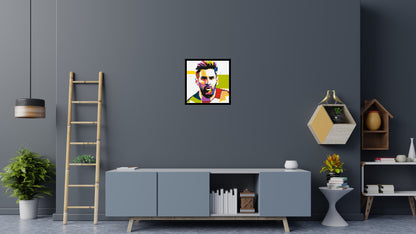 3x3 scene with frame