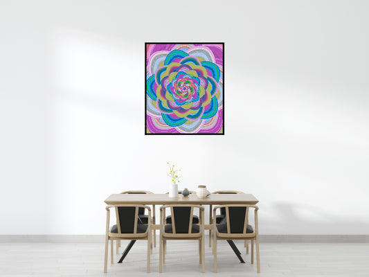 6x7 scene with frame