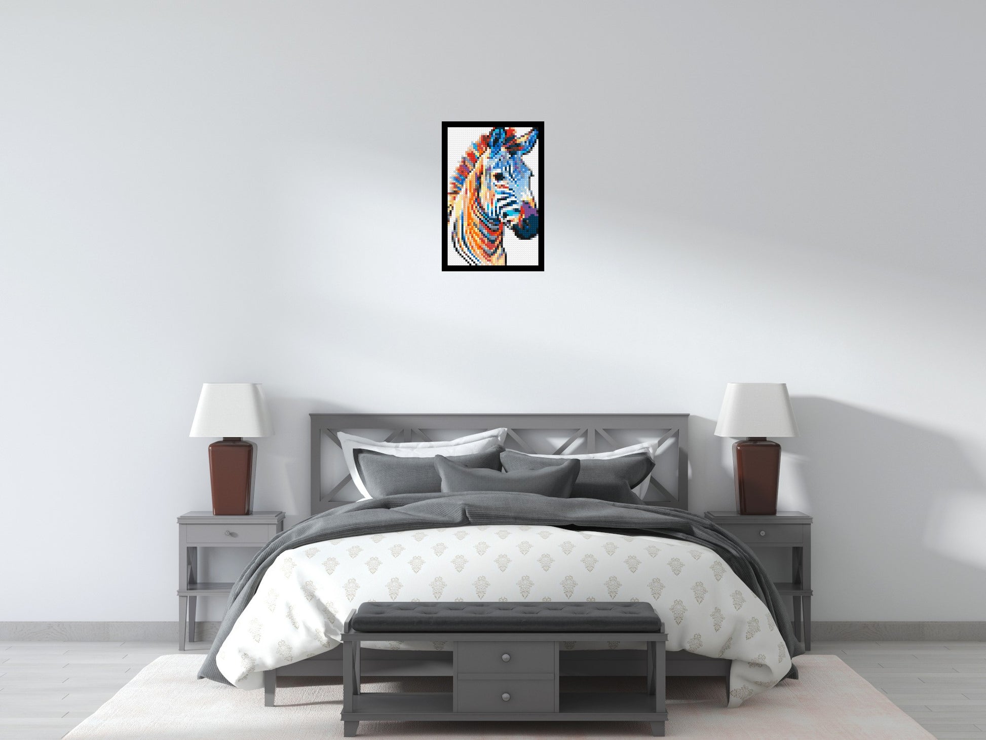 2x3 scene with frame